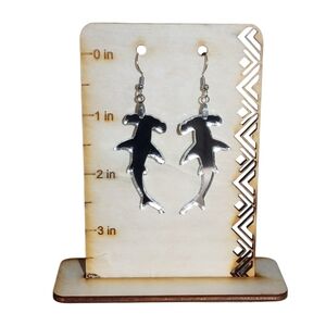 Hammerhead Surge Acrylic Drop Earrings